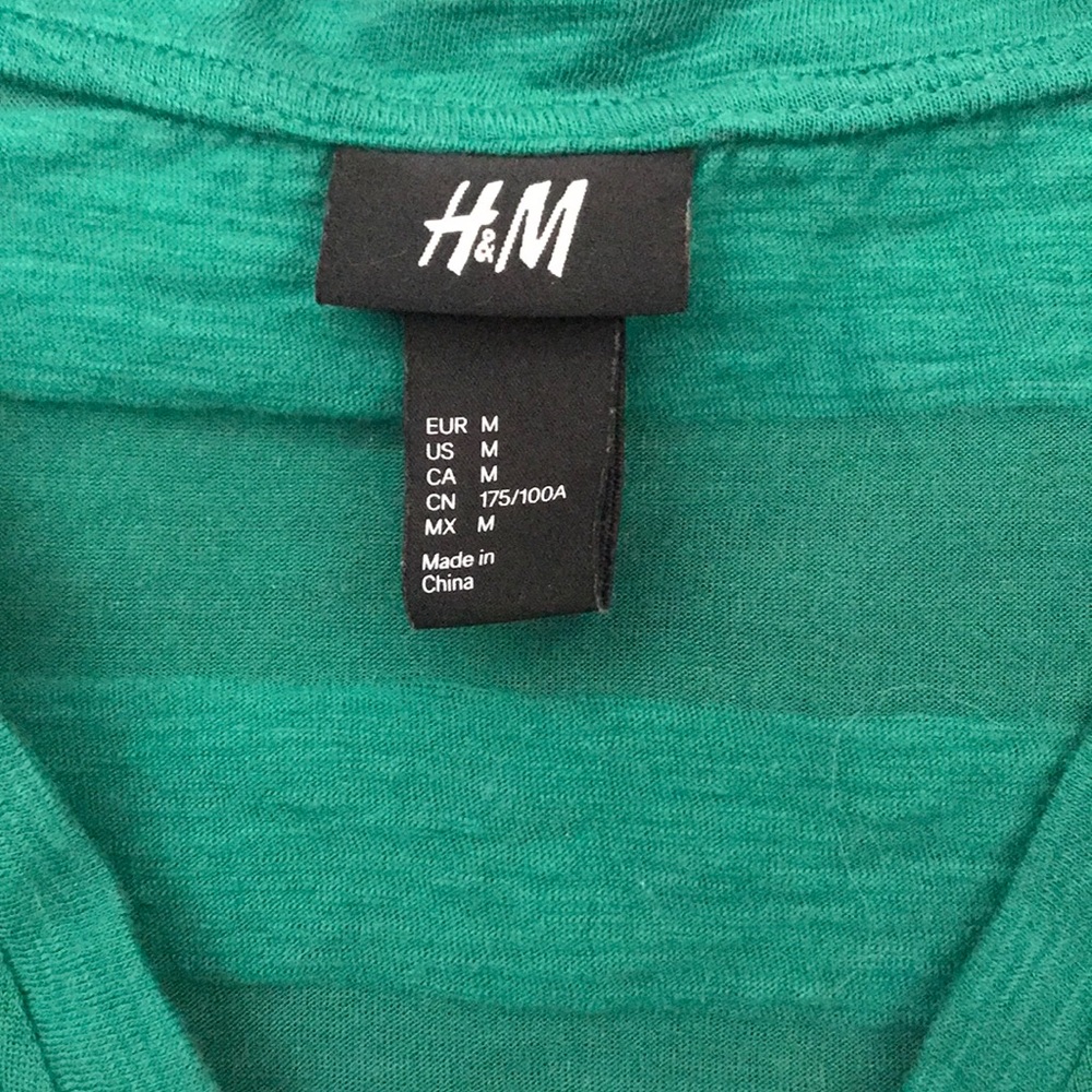 H&M striped Henley - Picture 2 of 3